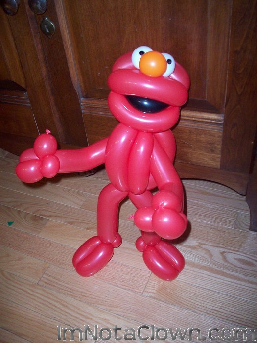Elmo's ready to party