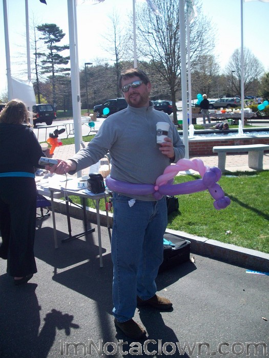 He was a VERY good sport about this.