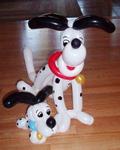 Dalmation Puppy & Dad