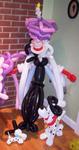 Cruella DeVille, hangin at the party.