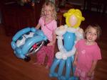 Birthday Balloons - Cinderella and Doc Hudson