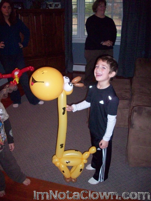 A large giraffe