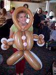 Gingerbread Man - Peek Through