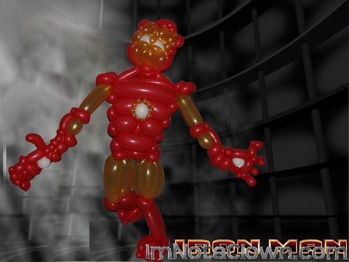 Ironman Birthday Balloon