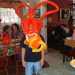 Balloon Dragon Mask