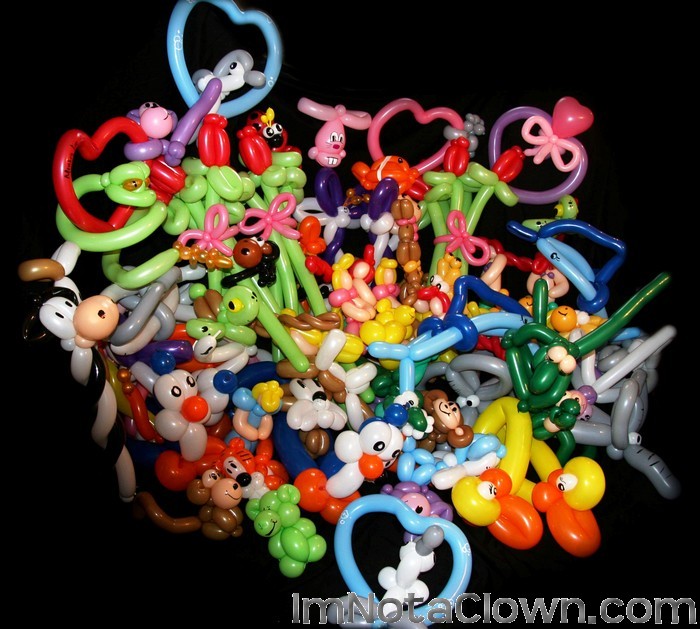 Sculpture Delivery, 100 Balloons!