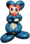 Cute Little Balloon Bunny