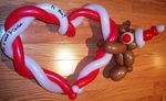 Christmas Balloon Heart