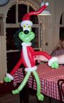You're a mean one! Balloon Grinch.