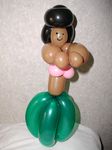 Balloon Hula Dance