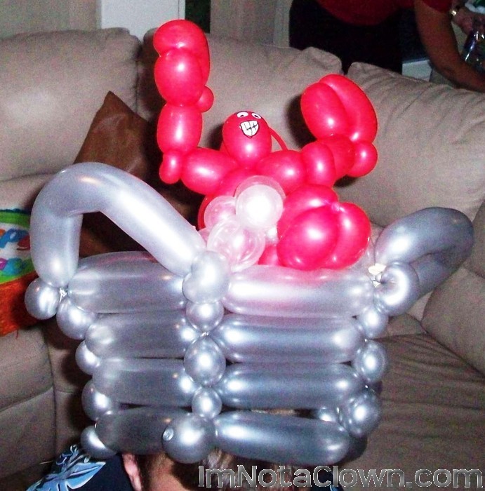 Just a lobster kickin back in his hot tub...or is he?
