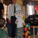 Balloon Old Man Mask