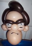 Balloon Pats Face Close Up