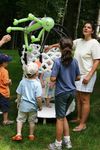 Balloon Rocketship for a rocket party