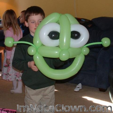 Shrek on Gallery    Balloons     Shrek Mask