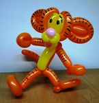 Balloon Cartoon Tiger