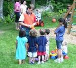 Balloon Twisting at the birthday party